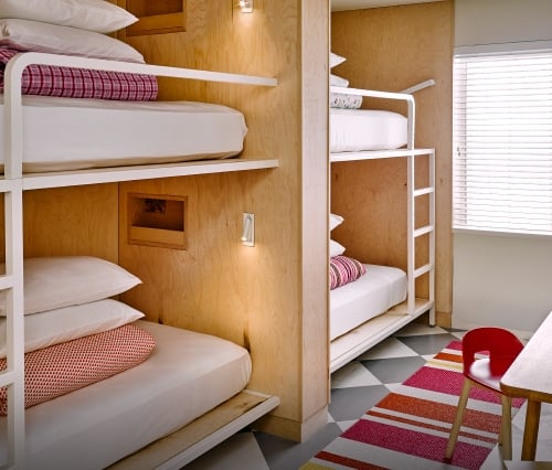 2 bunk beds Asbury hotel