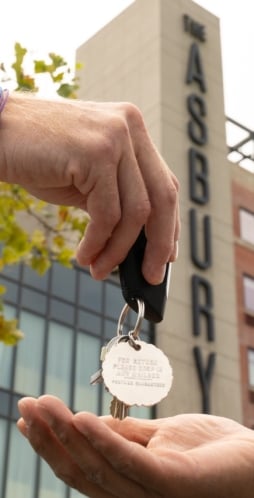 Your adventure starts now. Keys to The Asbury hotel, your home for an eclectic Asbury Park experience.